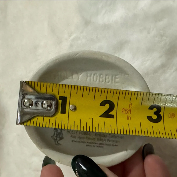 Vintage Holly Hobbie Birthday Collection 3 Hand Painted Bisque Porcelain Statue - Picture 9 of 9